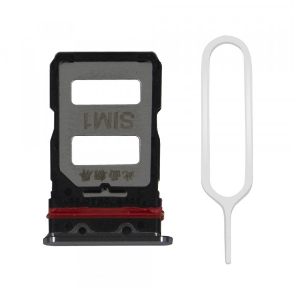 Dual SIM Karte Tray Schlitten für Xiaomi Poco F3 / Redmi K40 - 6.67 inch Schwarz