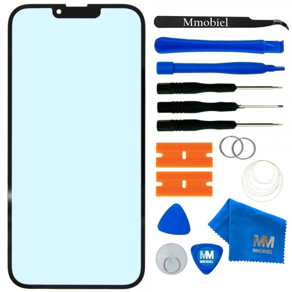 Front Glass Replacement kit for iPhone 13 Pro Max - incl. Toolkit