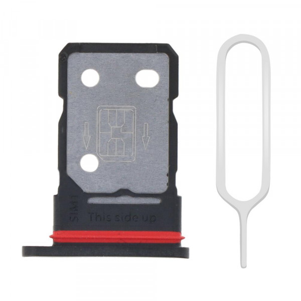 Dual SIM Kartenhalter für Oneplus Nord 2 5G - 6.43 inch - SIM Card Tray - Grau