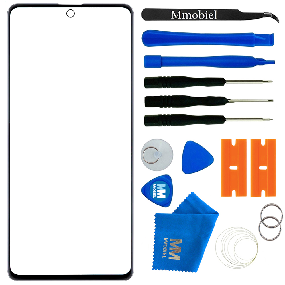 Lens Screen Replacement Repair Kit Black Incl 5.8 inch Toolkit MMOBIEL Front Glass Repair Kit Compatible with Samsung Galaxy A10e / A20e 