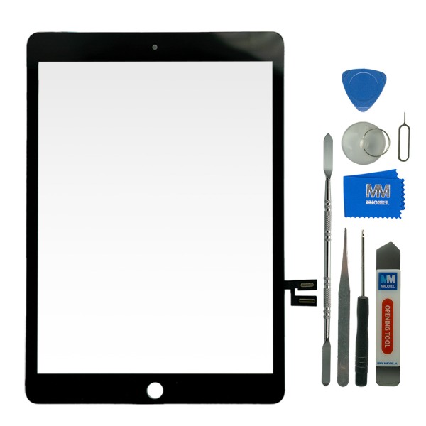 Digitizer for iPad 9 Touch Screen Replacement Front Glass Incl. Toolkit - Black