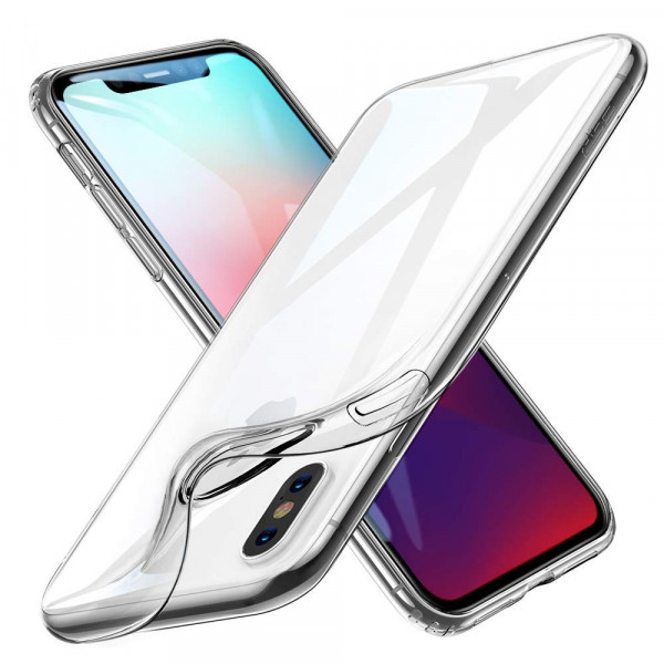 TPU Silicone Case Hülle Back Cover Ultradünn Schutz für iPhone XS MAX