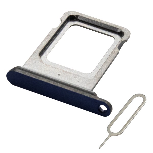 SIM Card Tray For iPhone 15 Pro/15 Pro Max – SIM Card Slot – SIM Holder - Blue