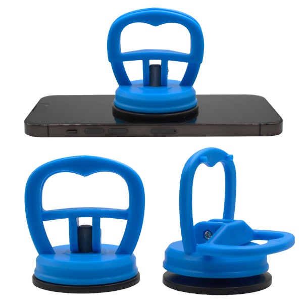 Suction Cup 2 Pcs - Dent Puller, Electronics & Glass Suction Cups – 22 lb – Blue