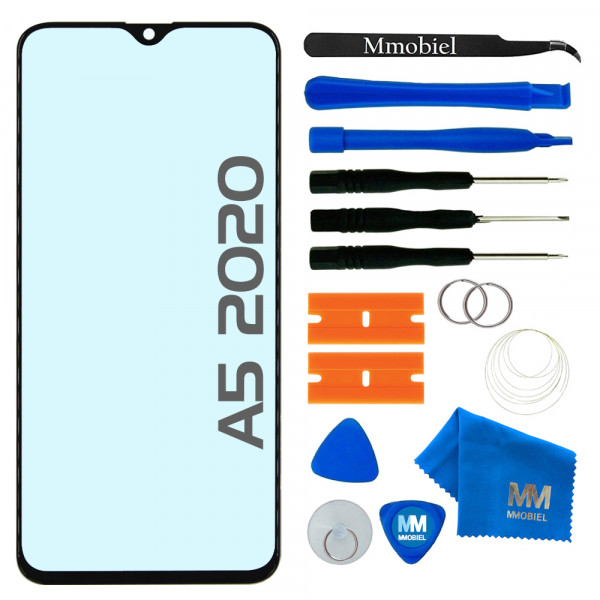 Front Glass Repair kit for Oppo A5 2020 6.5 inch Black