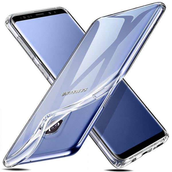 TPU Silicone Case Hülle Back Cover Ultradünn Schutz für Samsung Galaxy S9
