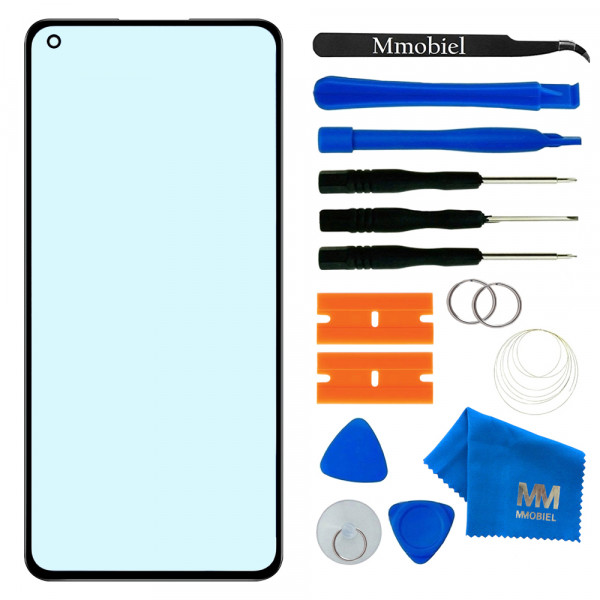 Front Glass for Xiaomi Mi 11 Lite 5G Lens Screen - Incl. Toolkit