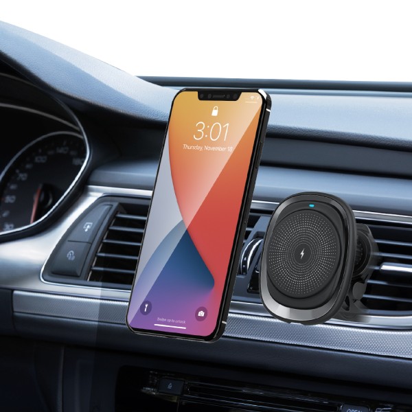 Wireless Car Charger for MagSafe Car Mount – 15W Magnetic Car Phone Charger