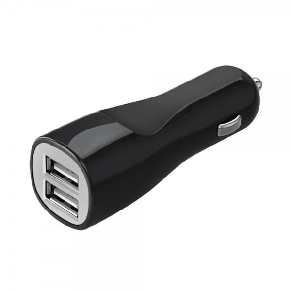 MMOBIEL Auto Adapter voor 2 USB Oplaadkabels - Apple iPhone - Samsung - Blackberry - Nokia - LG - Huawei - HTC