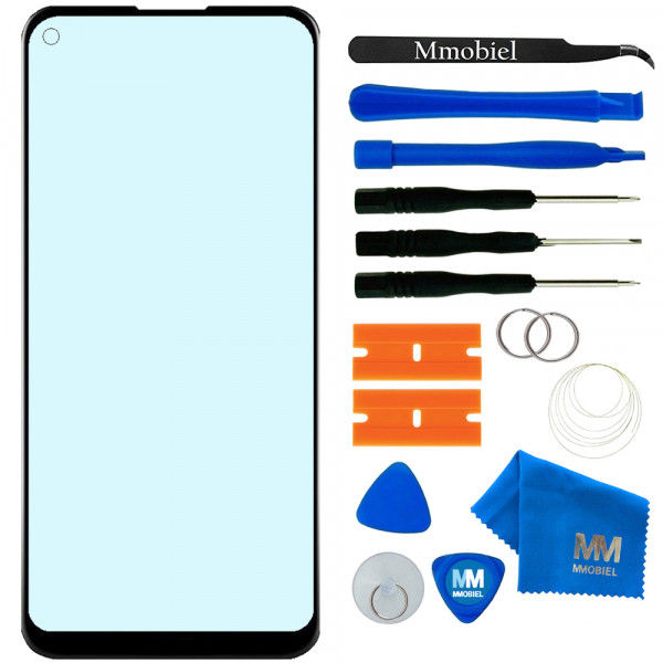 Front Glass Repair kit for Nokia 5.4 2020 - 6.39 inch Incl Tool Kit