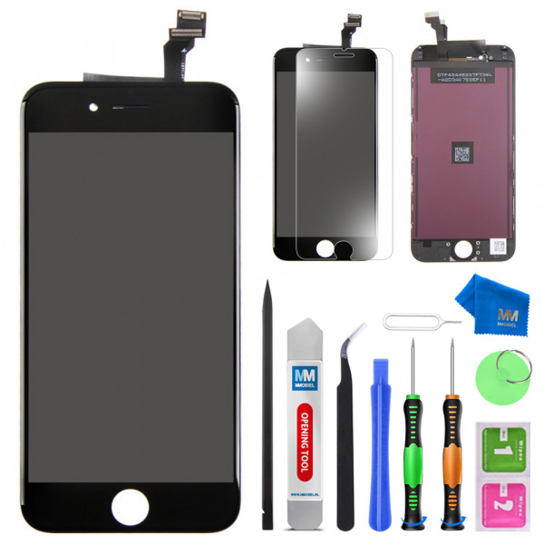 LCD Display Touch Screen Digitizer for iPhone 6 Plus (Black) incl Manual - Tools