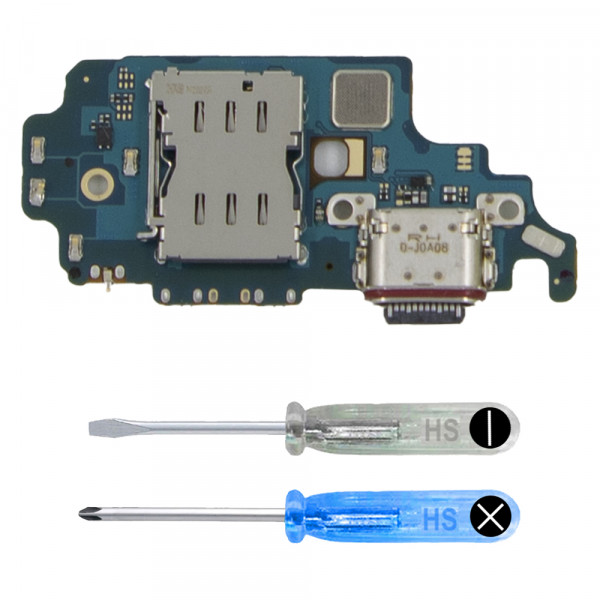 MMOBIEL Dock Connector USB Type C voor Samsung Galaxy S21 Ultra SM-G998B - 6.8 inch Zwart
