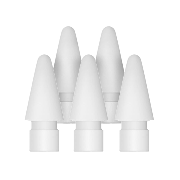 Pencil Tips for Apple Pencil 1st & 2nd Gen – 5 Pieces - Replacement Tips - White