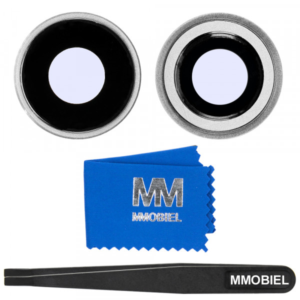 MMOBIEL Glas Lens Back Camera Compatibel met iPhone XR (wit) - incl. Toolkit