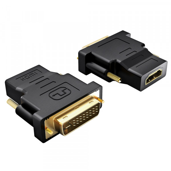 MMOBIEL HDMI DVI Adapter - Vergulde Connectoren - 1080p Full HD
