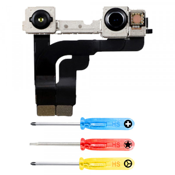 Front Camera 12MP for iPhone 12 Pro Max - 6.5 inch Incl 3x Screwdrivers