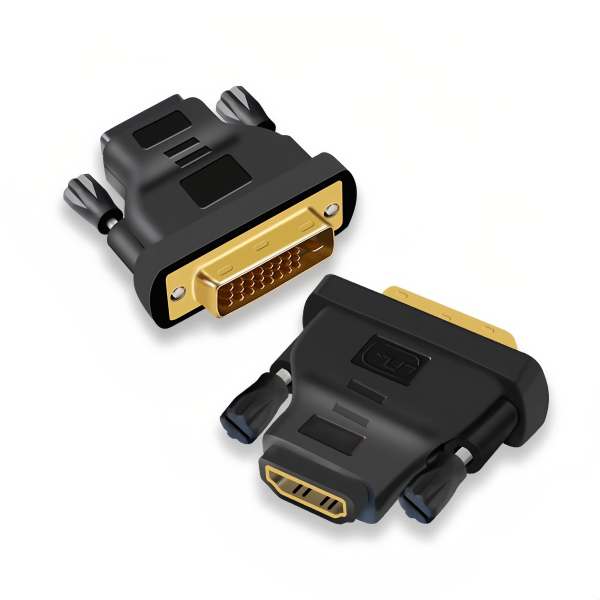 HDMI to DVI Adapter - Male DVI-D Dual Link to Female HDMI Converter
