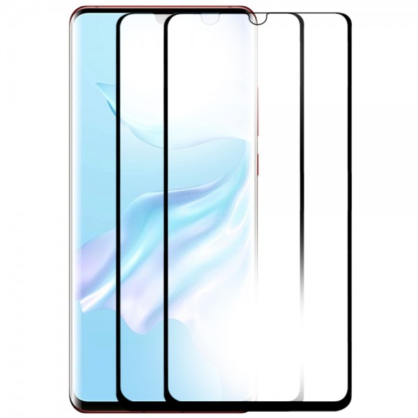 MMOBIEL 2 stuks Glazen Screenprotector geschikt voor Huawei P30 - 6.1 inch 2019 - Tempered Gehard Glas - Inclusief Cleaning Set