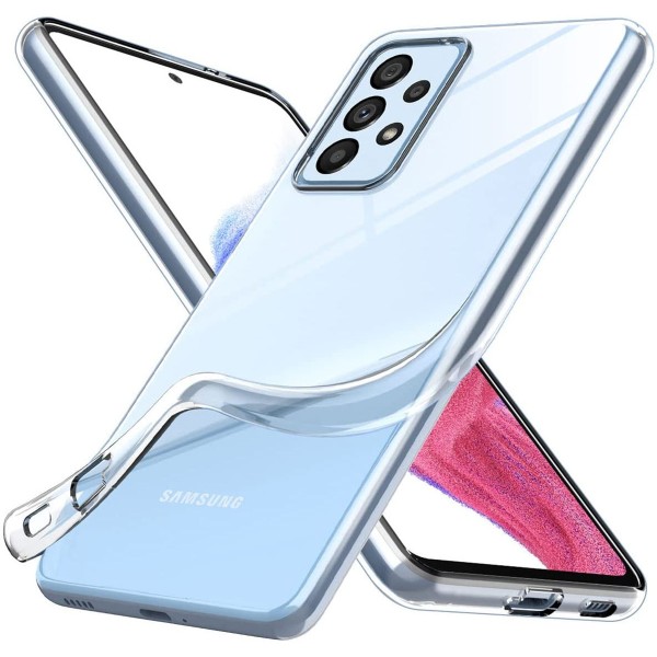 MMOBIEL Siliconen TPU Beschermhoes Geschikt voor Samsung Galaxy A53 5G - 6.5 inch - 2022 - Transparant - Ultradun Back Cover Case