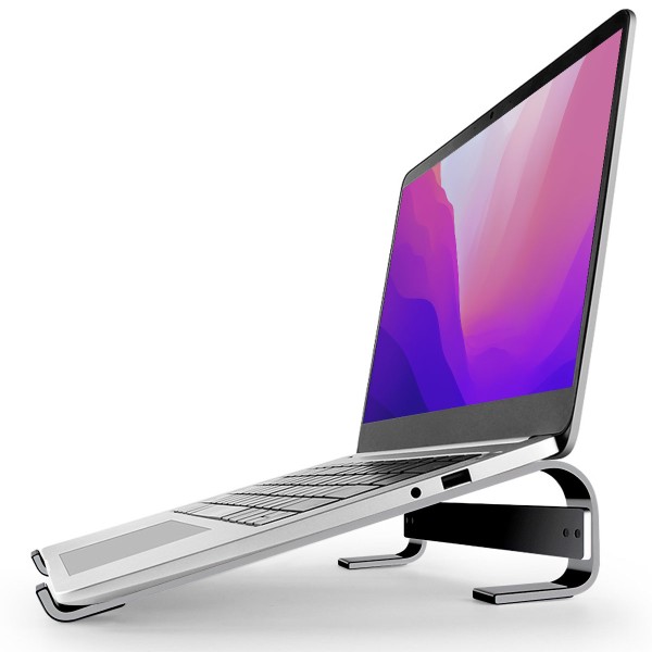 Laptop Stand for Desk - Laptop Riser 10-18” - Laptop Holder Universal - Black