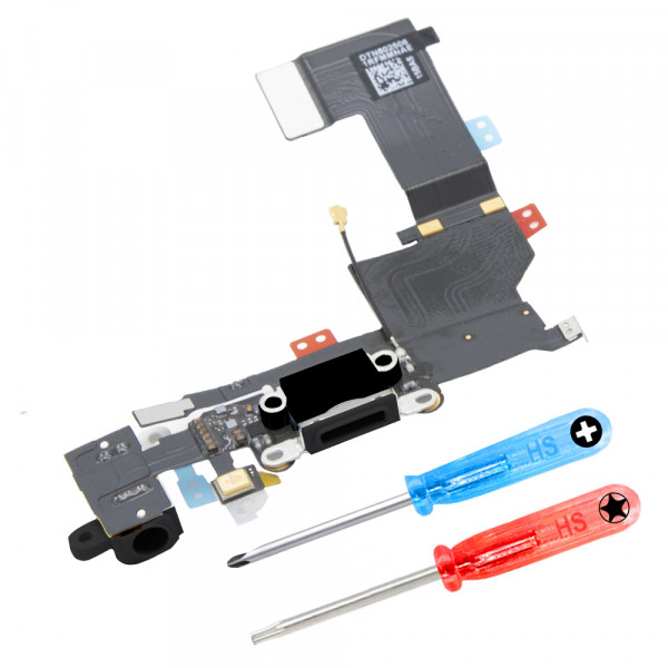 Dock Connector für iPhone SE 4.0 inch (Space Grey/Schwarz) Ladebuchse Flex