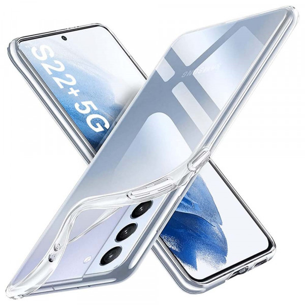 TPU Schutzhülle für Samsung Galaxy S22 Plus - 5G - SM-S906B 6.6 inch 2022 Transparent - Ultradünn – Rückseite