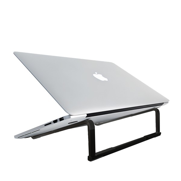 Foldable Laptop Stand for Desk – Laptop Riser 10-18” - Laptop Holder - Black