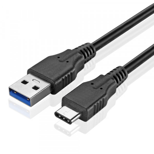 MMOBIEL 2x USB-C Kabel auf USB-A-Kabel 3.0 1m