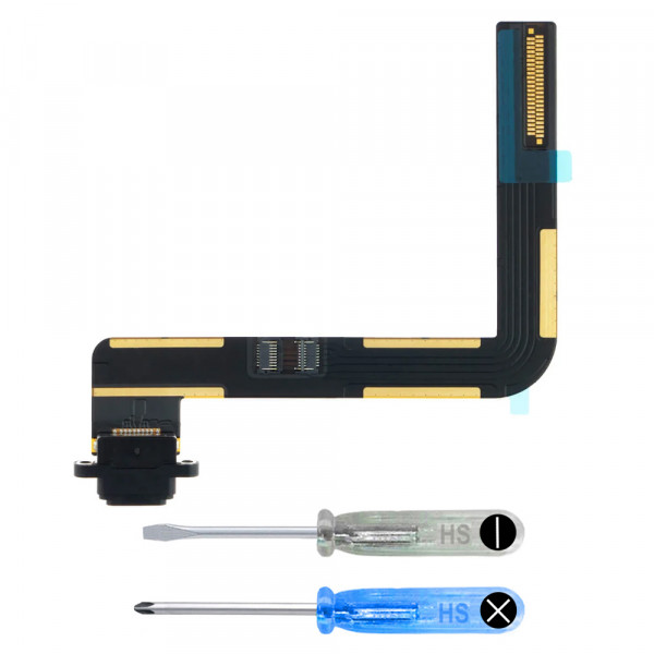 Dock Ladebuchse für iPad 7 (Schwarz) 2019 10.2 inch Flex Kabel