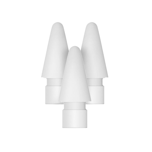 Pencil Tips for Apple Pencil 1st & 2nd Gen – 3 Pieces - Replacement Tips - White