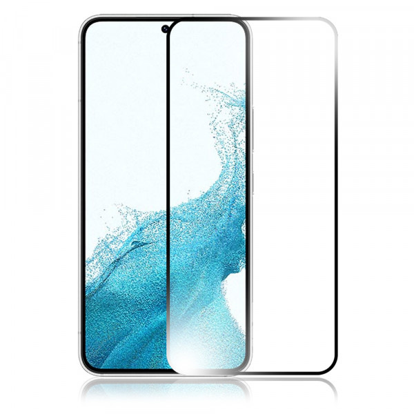 Glass Screenprotector for Samsung Galaxy S22 - 5G - SM-S901B 6.1 inch 2022 - Tempered Hardened Glas