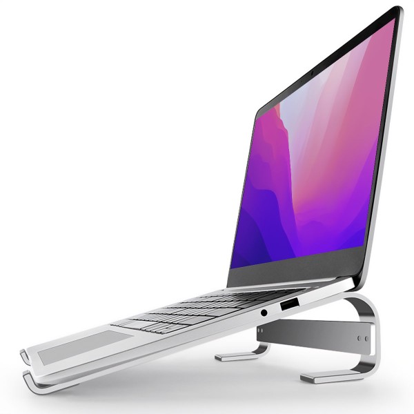 Laptop Stand for Desk - Laptop Riser 10-18” - Laptop Holder Universal - Aluminum