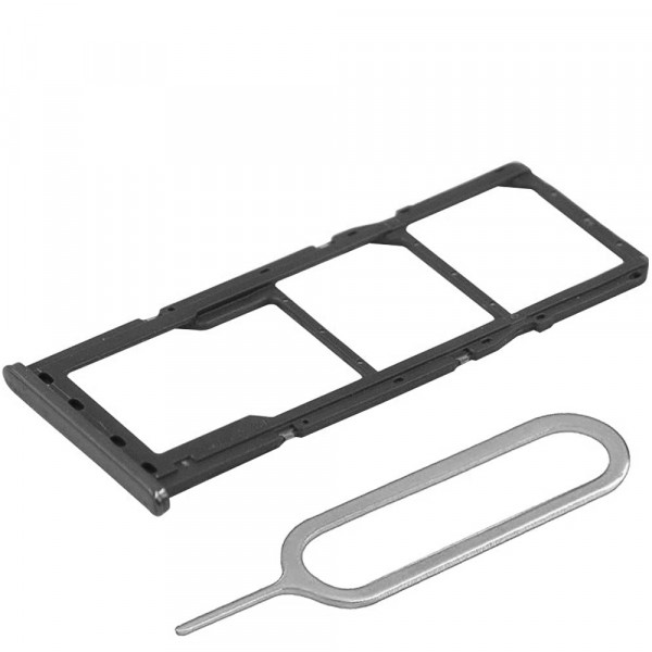 Dual SIM Karte Tray Schlitten für Samsung Galaxy M51 M515 2020 6.7 inch Schwarz
