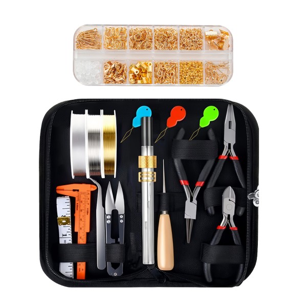 Jewelry Repair Set - Jewelry Tools for Repairs and Creating Jewelry – Gold