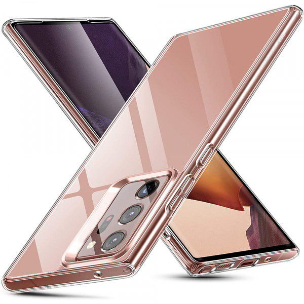 MMOBIEL Panzerglas und Silikon TPU Schutzhülle für Samsung Galaxy Note 20 Ultra N985 / Note 20 Ultra (5G) N986 6.9 inch 2020 - 2 in 1 Schutzset