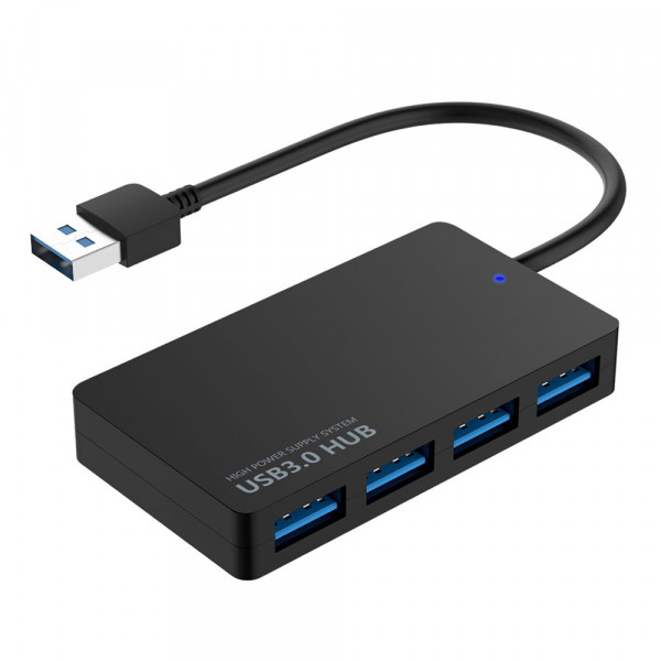 4-Port USB 3.0 Data Hub for Macbook iMac Notebook PC USB Flash Drives Mobile HDD