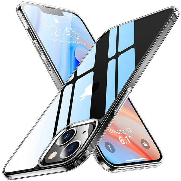 Panzerglas und Silikon TPU Schutzhülle für iPhone 13 6.1 inch 2021 - 2 in 1 Schutzset