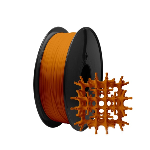 PLA Filament for most 3D Printers 1.75mm 1KG Spool - Orange
