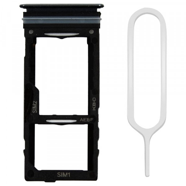 MMOBIEL Dual Sim Tray Kaart Houder Nano Slot voor Samsung Galaxy A52s - Zwart