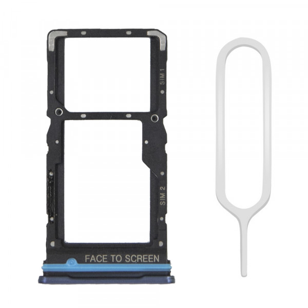 MMOBIEL Dual Sim Tray Kaart voor Xiaomi Mi 10T Lite 5G 2020 6.67 inch Grijs