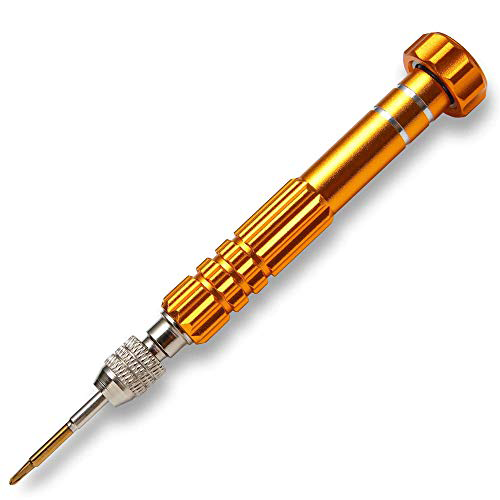 MMOBIEL 5-in-1 Multifunctional Small Magnetic Precision Pocket Mini Screw Driver Set for Eyeglass, S