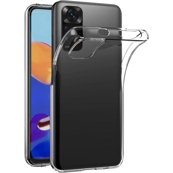 MMOBIEL Siliconen TPU Beschermhoes Geschikt voor Xiaomi Redmi Note 11 / Note 11S - 6.43 inch - 2022 - Transparant - Ultradun Back Cover Case