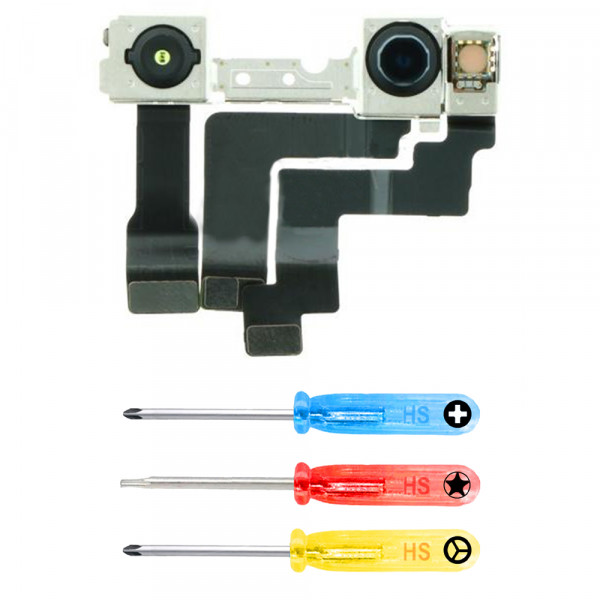 Front Camera 12MP for iPhone 12 Mini - 5.4 inch Incl 3x Screwdrivers