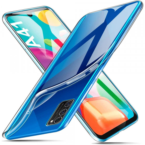 MMOBIEL Siliconen TPU Beschermhoes geschikt voor Samsung Galaxy A41 A415 2020 6.1 inch Transparant - Ultradun Back Cover Case