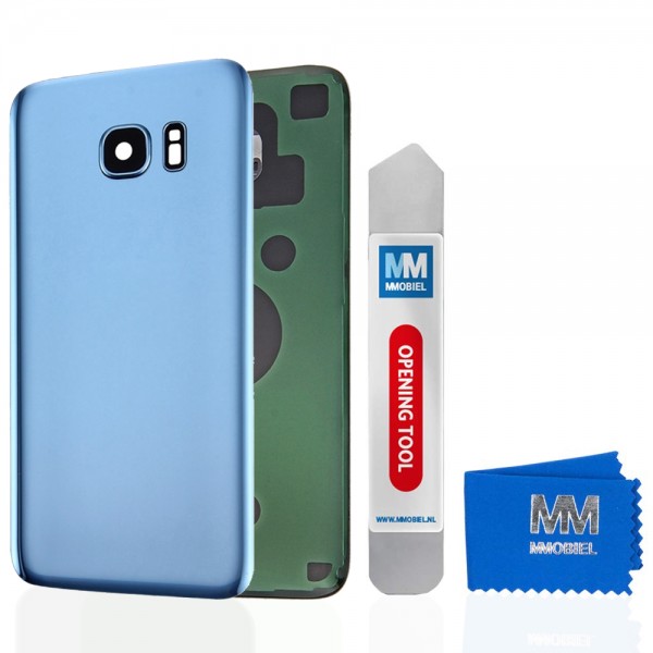 MMOBIEL Back Cover incl. Lens voor Samsung Galaxy S7 Edge G935 (BLAUW)