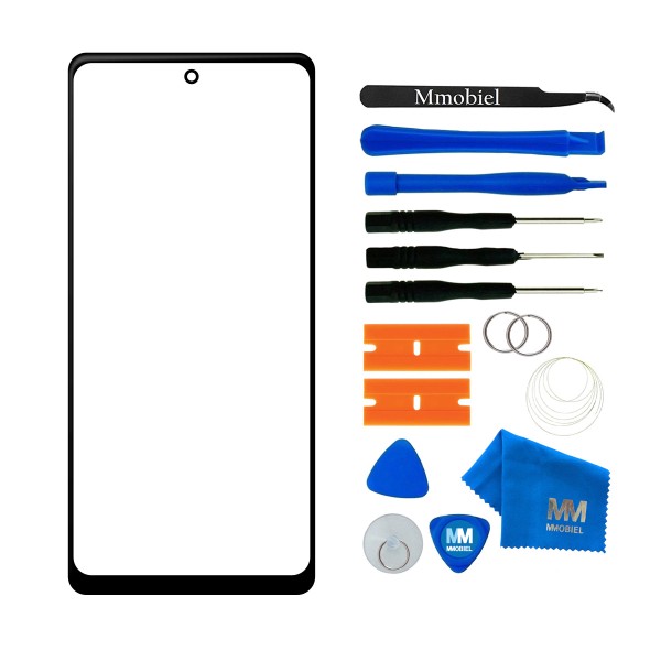 Front Glass kit for Xiaomi Redmi Note 11T - 5G 6.6 inch 2021 - Incl. Toolkit