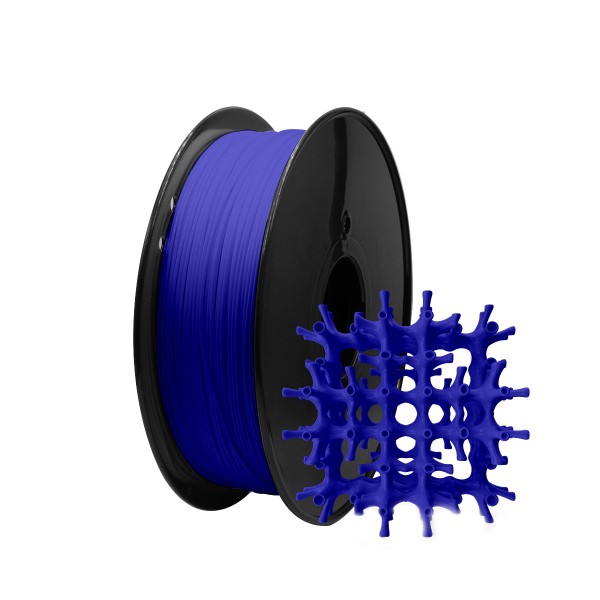 PLA Filament für 3D Drucker 1kg Rolle 1,75mm Printer Spule - Blau