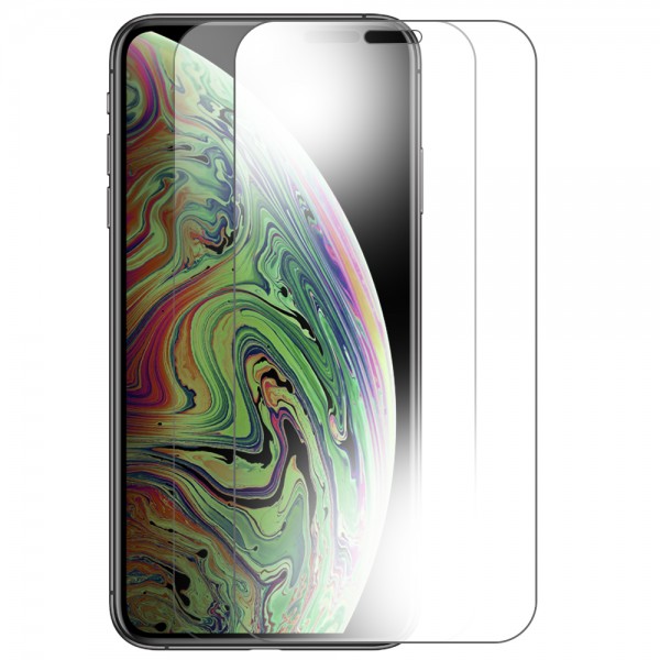 MMOBIEL 2 stuks Glazen Screenprotector geschikt voor iPhone XS Max / 11 Pro Max - 6.5 inch - Tempered Gehard Glas - Inclusief Cleaning Set