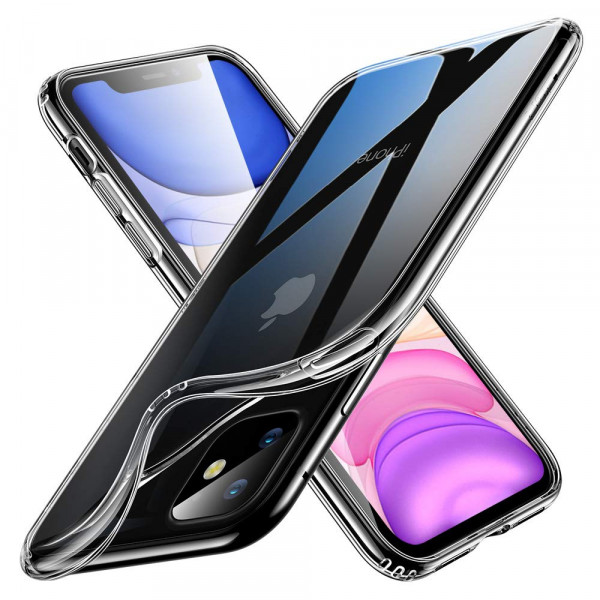 MMOBIEL Siliconen TPU Beschermhoes Voor iPhone 11 - 6.1 inch 2019 Transparant - Ultradun Back Cover Case