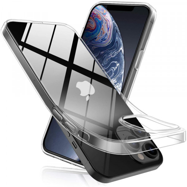 TPU Silicone Case Hülle Back Cover Ultradünn Schutz für iPhone 12 Pro Max